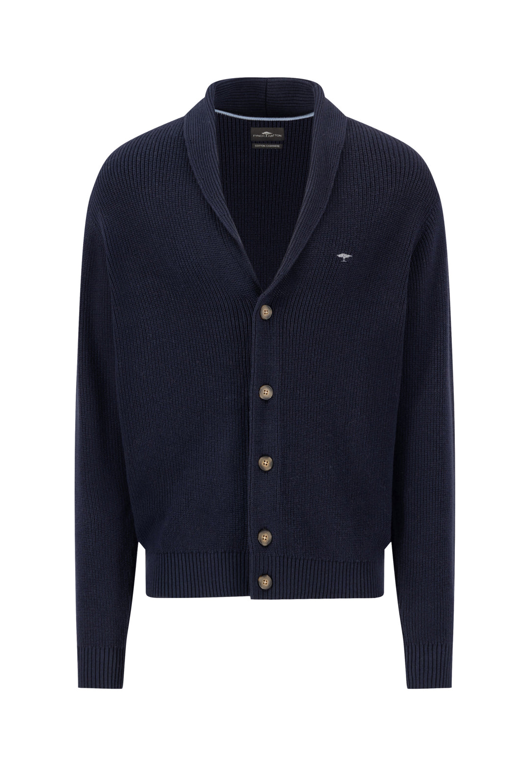 Strick-Cardigan aus Baumwoll-Kaschmir-Mix
