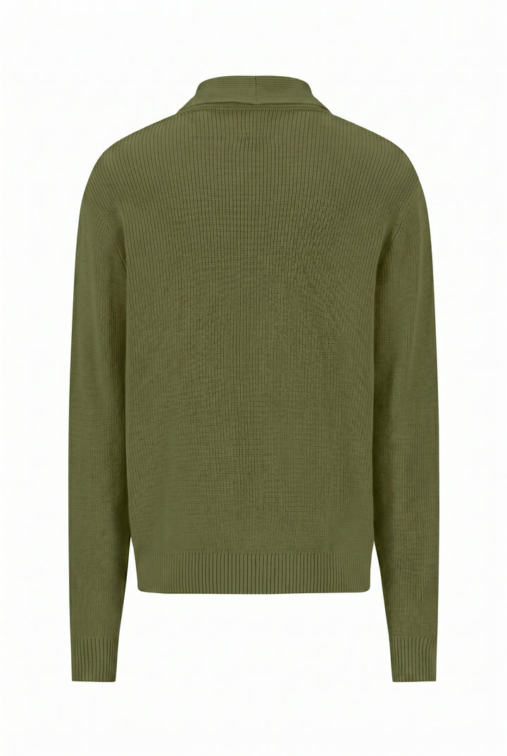 Strick-Cardigan aus Baumwoll-Kaschmir-Mix