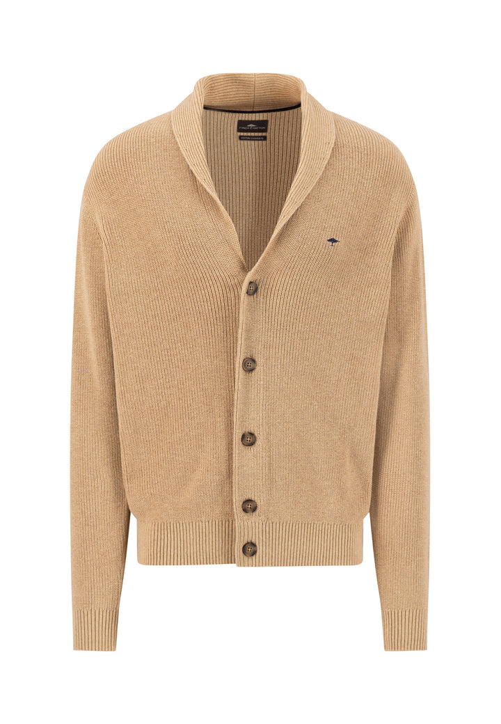 Strick-Cardigan aus Baumwoll-Kaschmir-Mix