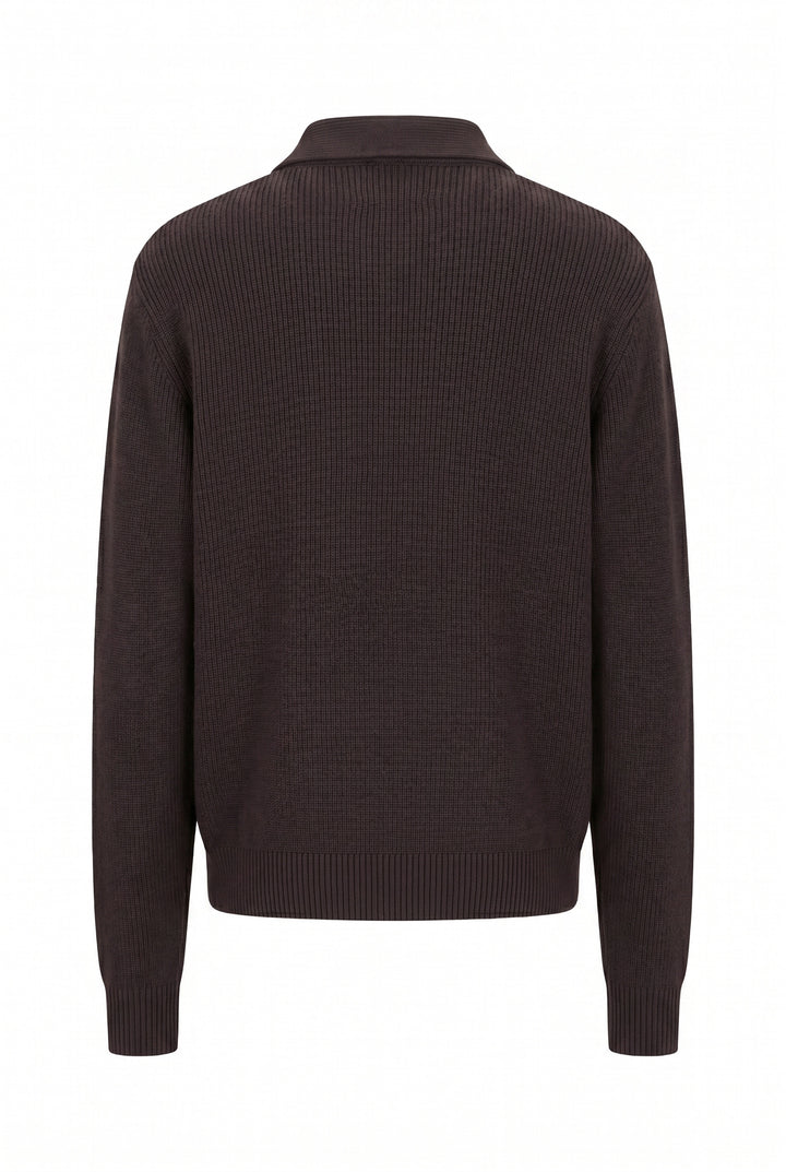Strick-Cardigan aus Baumwoll-Kaschmir-Mix