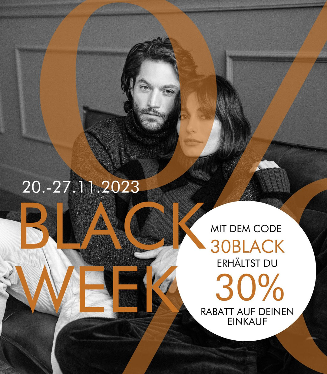 30% Black Friday Week Rabatt mit dem Code 30BLACK 